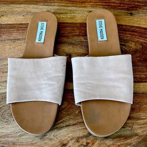 Steve Madden Karolyn leather slides size 7m